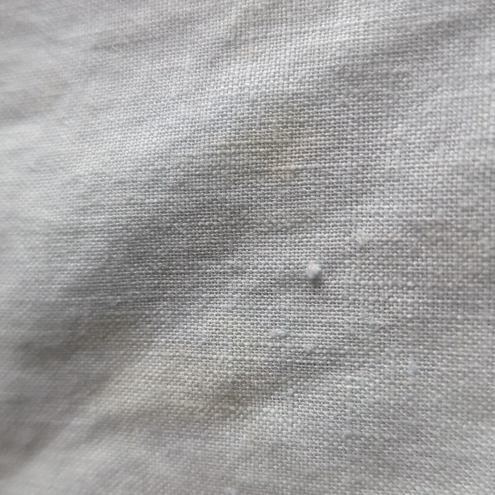 Talbots Light Ice Blue Linen Tunic - Picture 14 of 17